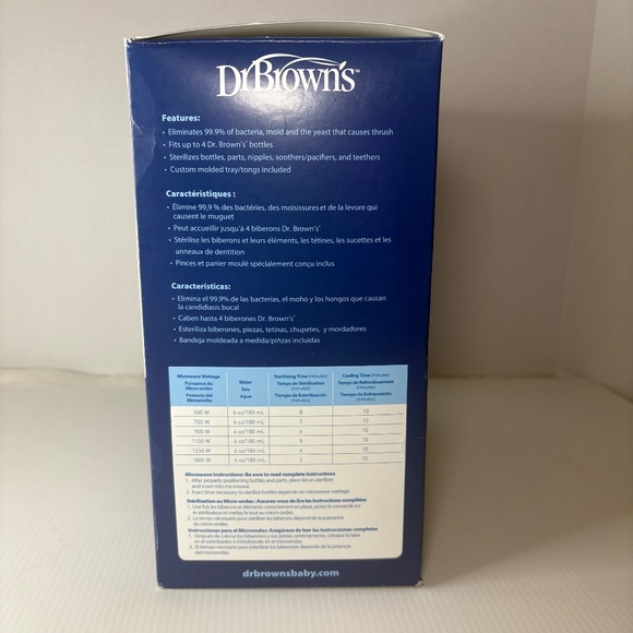 Dr. Brown's Natural Flow Microwave Steam Sterilizer NEW - Picture 8 of 11